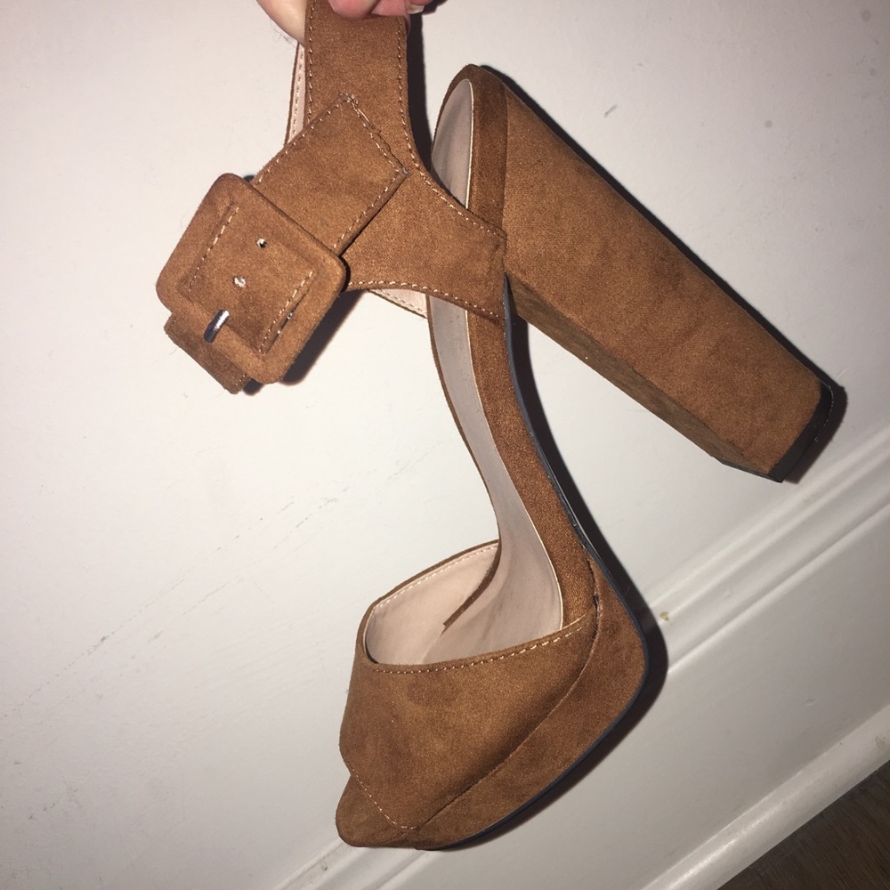 MIX NO. 6 Camel Brown Heels